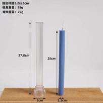 Naujas Bažnyčios Žvakės Formelis 3D Laikiklis Ilgas Kotas Žvakių Gamybos Rinkinys Akrilas PC Plastikinis Formelis Žvakių Šviesos Vakarienės Žvakės Rankų Darbo Pasidaryk Pats