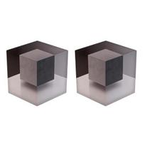 46024 Rinkiniai 3D Optinė Iliuzija Kampinė Sienos Lipdukas Sienos Menas, Keičiantis Realybę Lipnus Nuimamas Stereoskopinis Kubas Lipdukas Namams 2pcs