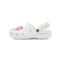 Crocs Classic clog Rabbit Paradise Mandarin Duck EVA Hand-Painted Sweet Cute Hole Shoes Unisex White 41-42 balta