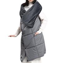 Electric Blanket Four Heating Areas Heating Blanket Wearable Heated Blanket Multifunction Heater Mat Blanket Vest Shawl M pilka spalva