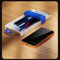 Blueo AR Privacy Glass For iPhone 17 Pro Max Anti Spy Screen Protector for iPhone 17 Pro Air ForiPhone17Pro&1PC