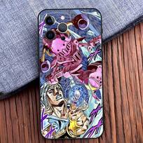 Johnny Joestar J-Jojo Phone Case For iPhone 16,15,14,13,12,11,Pro,X,XS,Max,XR,Plus,Mini Black Soft Silicone Case iPhone13 white
