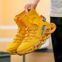 Fashion Parkside With Ties Sneakers Light Blue High Boot Shoes Men's Long Sneakers Sport Promo 2025outdoor Expensive Athletic 46 orange