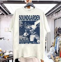 Soundgarden Screaming Life Black Short Sleeve Unisex T Shirt Reprint S5xl 4XL gray