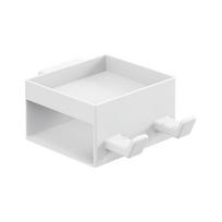 Multi-Functional Shaver Storage Rack Damage-Free 3-in-1 Shaver Hook Razor Storage Holder  Shower balta