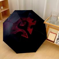 World of Warcraft Windproof Auto 8 Rib Folding Umbrella Portable Outdoor Parasol Three-fold umbrella