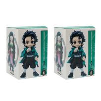 Demon Slayer Tanjiro Kamado Nezuko Anime Animacinis Figūrėlė Slepiančioji Dėžutė Kūrybingas Personalizuotas Statulėlės Modelis Ornamentas Staigmena Dovanų Dėžutė