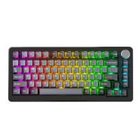 DrunkDeer A75 Pro Rapid Trigger Silent Magnetic Switch Mechanical Gaming Keyboard ANSI Adjustable Actuation RGB PBT Keycaps TKL 82 Keys Wired Cherry
