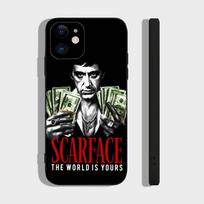 Classic S-Scarface Film Tony Phone Case For IPhone 17 Air 16 15 14 13 Pro Max 11 12 Black Silicone Cover IPHONE 17 gray