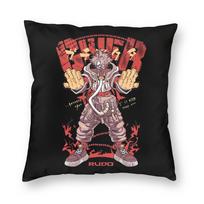 Tamsy Caines Street style Gachiakuta Pillowcase Printing Fabric Cushion Cover Decoration  Throw Pillow Case Cover Home cm 40cmx40cm(16x16Inch)