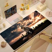 Cool Rapper JJuice Wrld Mouse Pad NonSlip Thickened Mousepad Large Writing Lockedge Office Student Gaming Cushion 800x300X2mm brown