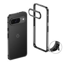 Google Pixel 10 Pro XL Metal Heat Dissipation Case with Two-Tone Buckle Google Pixel 11 Pro XL