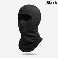 Winter Ski Hat Balaclava Full Face Mask S juoda
