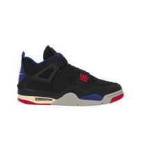 Air Jordan 4 Retro Rare Air - Balti užrašai Vyriški sportbačiai Juodi Ugnies raudoni Giliai karališki mėlyni FV5029-003 42.5 black