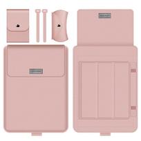 4-in-1 MacBook Sleeve With Built-in Mouse Pad 13.3 14 16 Inch Air Pro Laptop Protective Case 15-15.6 inch compatible