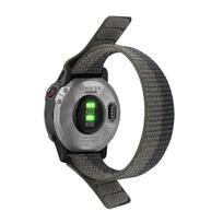 Nailono dirželis 22 26 mm, skirtas Garmin Fenix 8 pro E 7 7X 6X 6 Pro laikrodžiui, Instinct 3 2X/Quatix 8/Forerunner 970 965, pintas apyrankė 1pcs QuickFit 22mm black