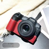 Canon R8 RP R50 R50V R100 R63 R52 Camera Case Shoulder Bag With Shockproof Padding Adjustable Strap R8-RP Red Base, Palm Grip Pattern black