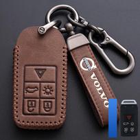 Odinis automobilio rakto nuotolinio valdymo pulto dangtelis, skirtas Volvo S60 S80 V60 XC60 XC70 S60L V40 XC90 automatinio raktų pakabuko apsaugos priedų žiedas black