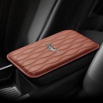 1 vnt. Odinės Automobilio Porankių Pagalvėlės Apsauginės Vandeniui Atsparios Rankų Pagalvėlės Automobilio Prekės Ford Focus mk2 mk3 Fiesta Fusion Ranger Mondeo S-MAX Kuga mustang ruda