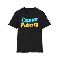 Cougar Puberty T-Shirt and kids tshirt 130 blue