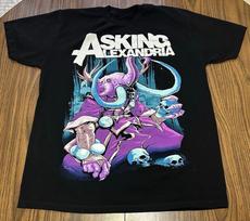 Vtg 2015 Asking Alexandria Band Devour Band 2015 Black S to 5XL Shirt HL219 Unisex T-Shirt L white