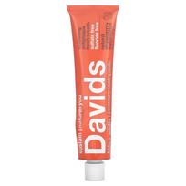 Davids, Premium dantų pasta, Vaikams ir suaugusiems, Natūralaus braškių + arbūzo skonio, 5,25 oz (149 g) brown