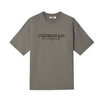 Levis American Comfortable Casual Short Sleeve T-Shirt Unisex tops 006PZ-0004 XL gray