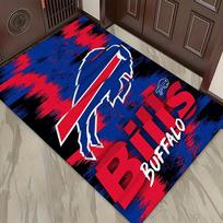 Buffalo Bills Carpet Rug for Living Room Bedroom Home Sofa Decoration,Kids play Non-slip Floor Mat 40x60cm( 15x23in ) red