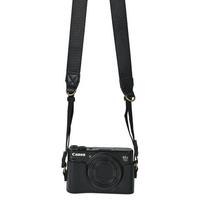 Vintage-Style PU Camera Bag Canon PowerShot SX740 SX730 SX720 Compact Cameras With Adjustable Shoulder Strap Black
