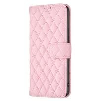 Leather Case Wallet Cover For OnePlus 12 5G OnePlus12 1+12 PJD110 6.82  Stand Coque Flip Phone Protect Cases 2023 2024 for OnePlus 12 5G rožinė