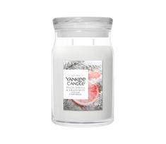 Yankee Candle - Kvapioji žvakė WHITE SPRUCE & GRAPEFRUIT didelė 567 g 60-90 val.