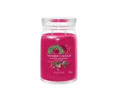 Yankee Candle - Kvapnioji žvakė SPARKLING WINTERBERRY didelė 567g 60-90 val.