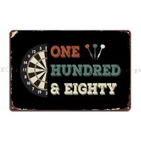 Dart Darts  Triple  Dartboard Bullseye Metal Signs Kitchen Custom Club Bar Plaques Tin Sign Poster 20x30cm（7.8x11.8inch）