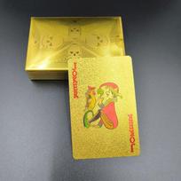 Color Black Gold Playing Card Game Card Group Water-Resistant Poker Suit Magic Dmagic Package Board Game Gift Collection High Quality yellow