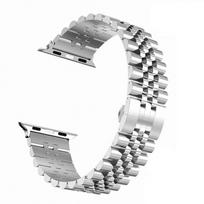 Fashionable Stainless Steel Strap for Apple Watch 42mm/44mm/45mm/49mm Series 22 mm sidabras