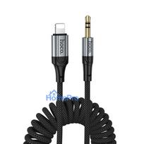 Cable AUX Jack 3,5 mm to Lightning Hoco 1,5 m UPA33A black