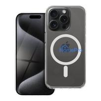 Case for iPhone 15 PRO Forcell F-Protect Clear Hybrid Premium compatible with Magsafe clear