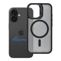 Case for iPhone 17 Forcell F-Protect Shadow Stand Premium compatible with MagSafe black