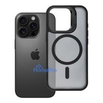 Case for iPhone 16 Pro Forcell F-Protect Shadow Stand Premium compatible with MagSafe black