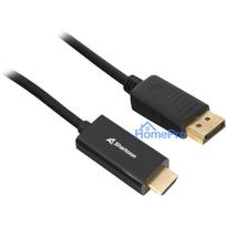 Sharkoon Displayport 1.2 to HDMI 4K Black 2m