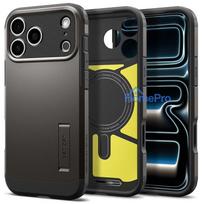 SPIGEN case TOUGH ARMOR T compatible with MagSafe for IPHONE 18 Pro / 17 Pro gunmetal