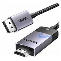 Ugreen DP115 DisplayPort to HDMI 8K 60 Hz 1m Black