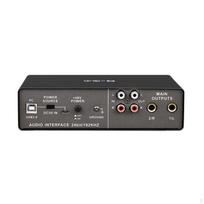 USB Audio Interface 24-/192kHz External Loopback Sound Card