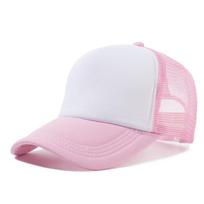 Mesh Baseball Cap Adjustable Snapback Hats For Women Men Unisex Hip Hop Trucker Cap Dad Hat Sponge Soft Breathable Black (as the picture,54-60cm) white