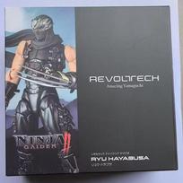 2026 Naujas Revoltech 1/12 Nuostabus Yamaguchi Ryu Hayabusa Ninja Gaiden Veiksmo Anime Figūrėlės PVC Judinamas Modelis Dovana gray