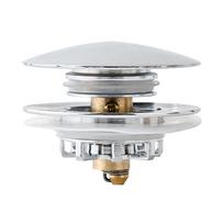 Sink Drain Plug Bounce Drain Bathtub Water Sealing Plug Anti-clogging Push-type Bounce Cores Shower Drain Hair Catcher white