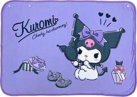 MORIPiLO Lap Blanket Sanrio Characters Kuromi Sheep Boa Lap Purple 70x100cm Blanket Goods Warm Cute Summer Winter Air Conditioning Protection Makura blue