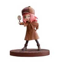 Anime Anya Forger Figure Gekijouban Spy x Family Code White Kawayi Cute Model Toy Gift Collection Set Toy Action Figure brown