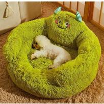 Cold-resistant dog kennel lazy sofa small and medium-sized pet nest warm and secure dog bed cat pet bed universal 50cm beige