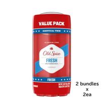 Old Spice High Endurance Fresh Deodorant Stick Long-Lasting Odor Protection 85g x 4 red